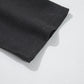 Black Solid Color Casual Zip up Hooded Coat