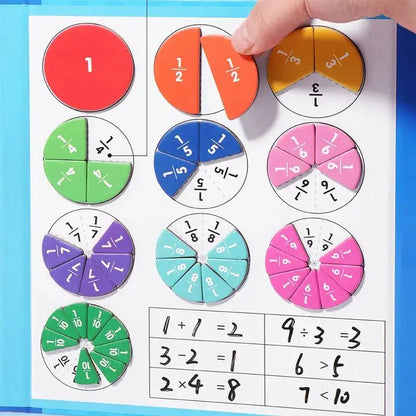 Children's Magnetic Fraction Book